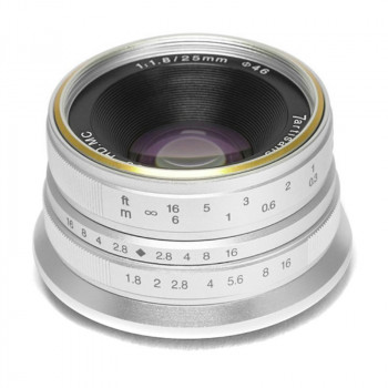 7Artisans 25mm f/1.8 silver (Fujifilm X skup używanych obiektywów