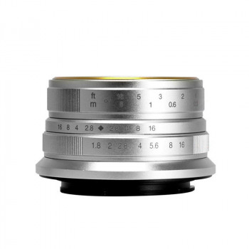 7Artisans 25/1.8 silver (Fujifilm X sklep - komis fotograficzny e-oko.pl