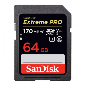 SanDisk SDXC 64 GB Extreme PRO  nowy i używany sprzęt fotograficzny