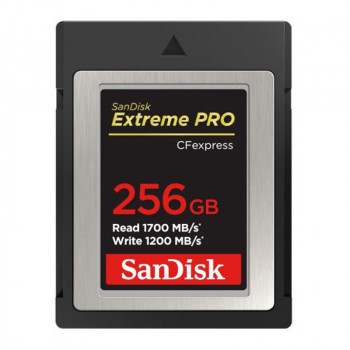 SanDisk 256 GB Extreme PRO CFexpress typ B 1700/1200 MB/s przyjmujemy używany sprzęt w rozliczeniu