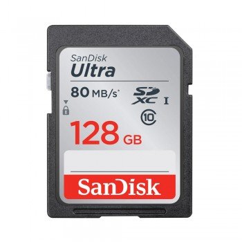 SanDisk SDXC 128 GB Ultra 80 MB/s UHS-1 Class 10
