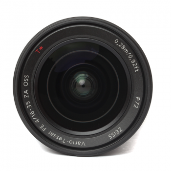 Szerokokątny obiektyw 16-35 mm o przysłonie F/4 z mocowaniem Sony A