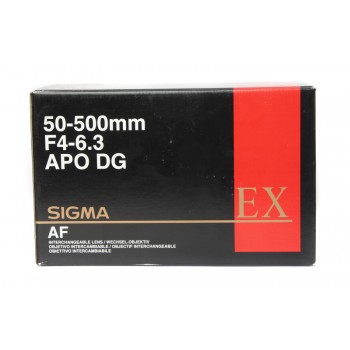 Sigma 50-500 obiektyw używany