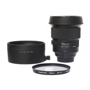 Sigma 105/1.4 ART DG HSM (Nikon) + filtr Marumi MC-UV