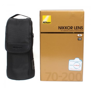 Nikkor 70-200/2.8 AF-S G E FL ED N VR Komis fotograficzny zoom teleobiektyw