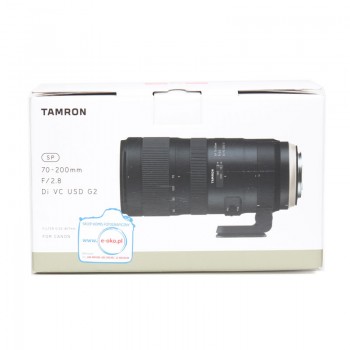 Tamron 70-200/2.8 Di VC USD G2 (Canon) Komis fotograficzny teleobiektyw