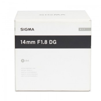 Sigma 14/1.8 ART DG HSM (Canon EF) Komis fotograficzny obiektyw stałoogniskowy