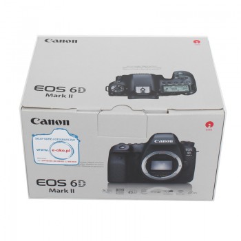 Canon 6D Mark II (53018 zdj.) + 2 baterie Canon Komis fotograficzny skup aparatów używanych