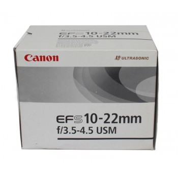 Canon 10-22/3.5-4.5 EF-S USM pudełko