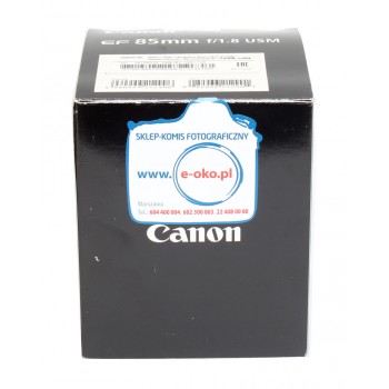 Canon 85/1.8 EF USM pudełko