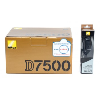 Nikon D7500 + wężyk spustowy Nikon MC-DC2 (23638 zdj.) wężyk