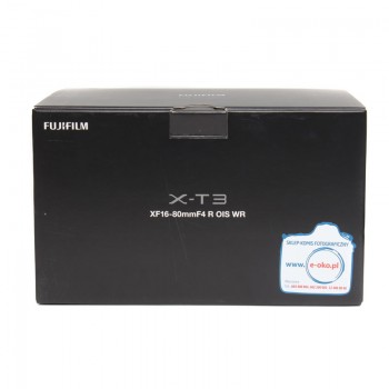 Pudełko fabryczne Fujifilm X-T3