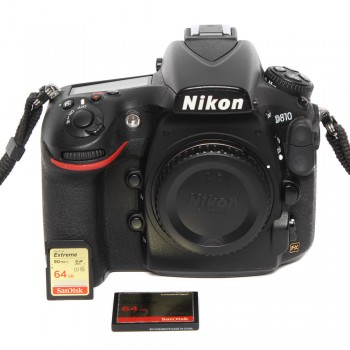 Nikon D810 ( 38671 zdj.) + 2 karty pamięci