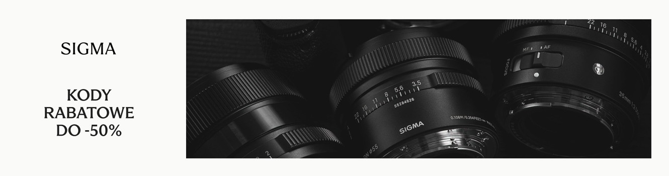 KODY RABATOWE SIGMA DO -50%!