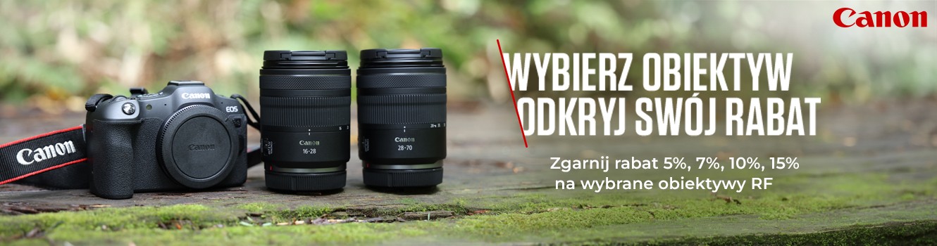 RABATY 5%, 7%, 10% ORAZ 15% NA WYBRANE OBIEKTYWY RF